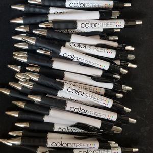 Color Street Pens -  Set of 41 Ball point pens